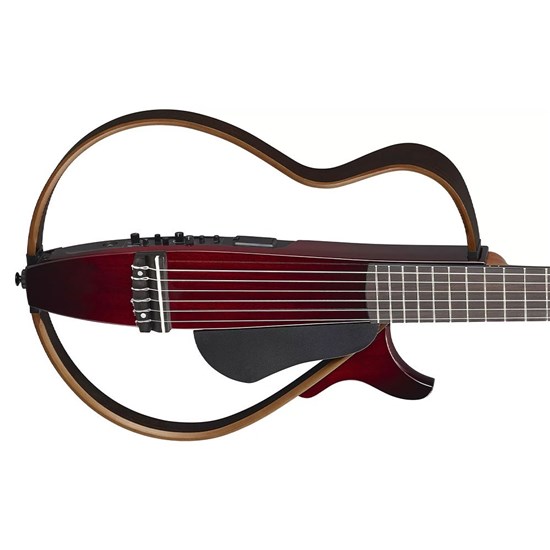 Yamaha SLG200N Silent Guitar Nylon String (Crimson Red Burst)