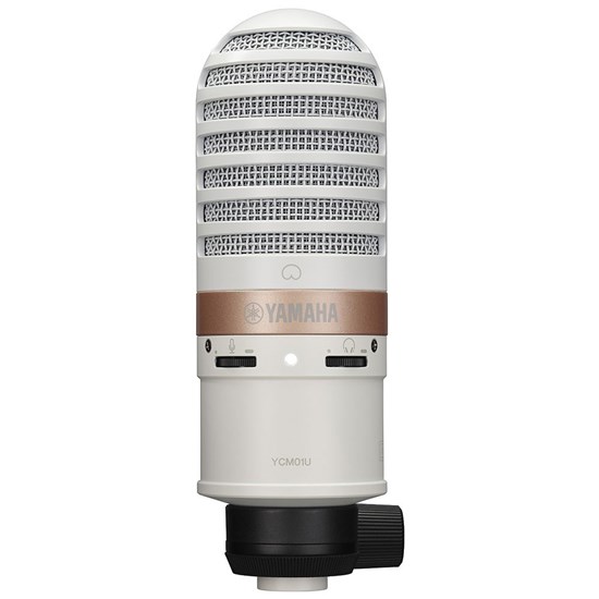 Yamaha YCM01U USB Condenser for Live Streamers (White)