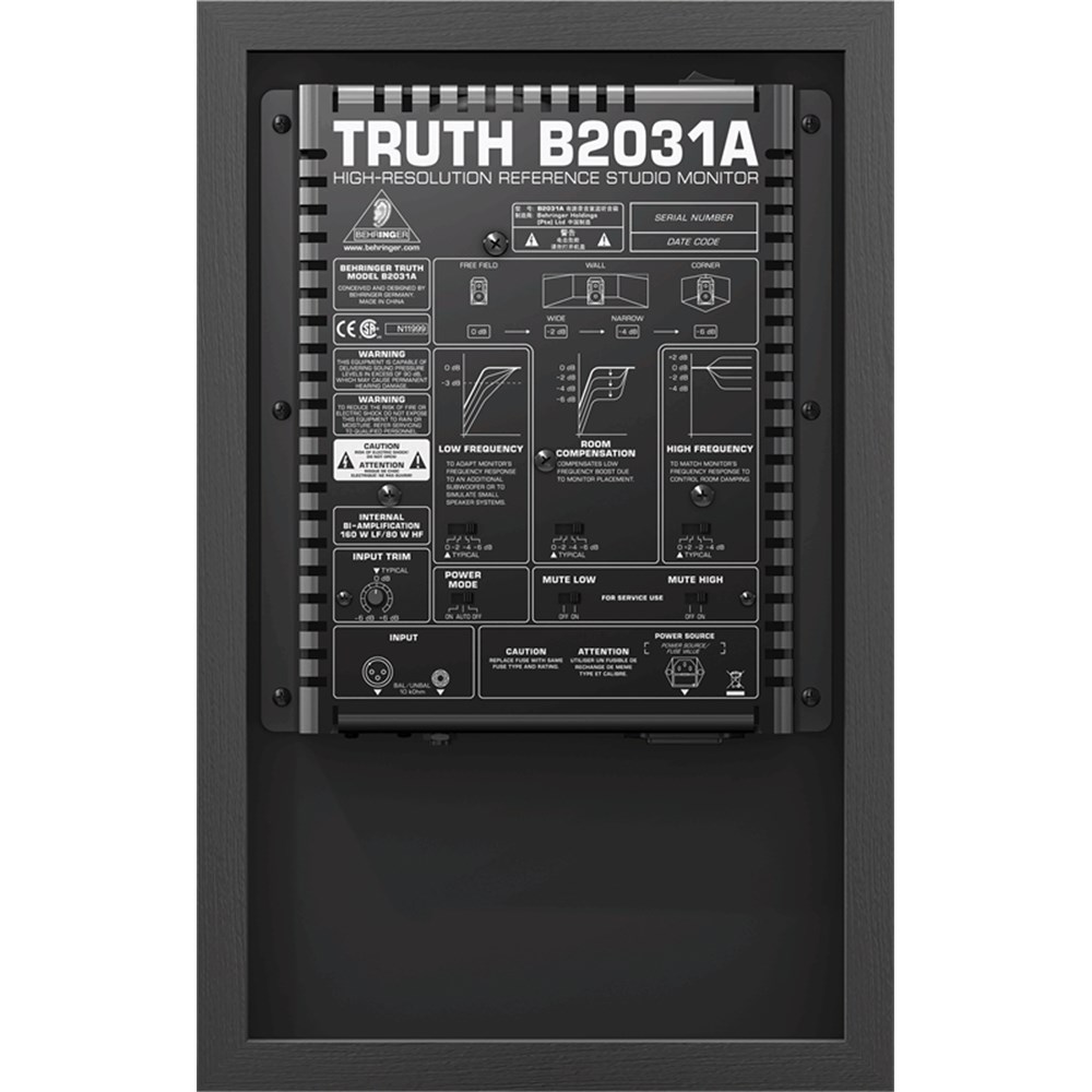 Behringer truth b2031a manual pdf